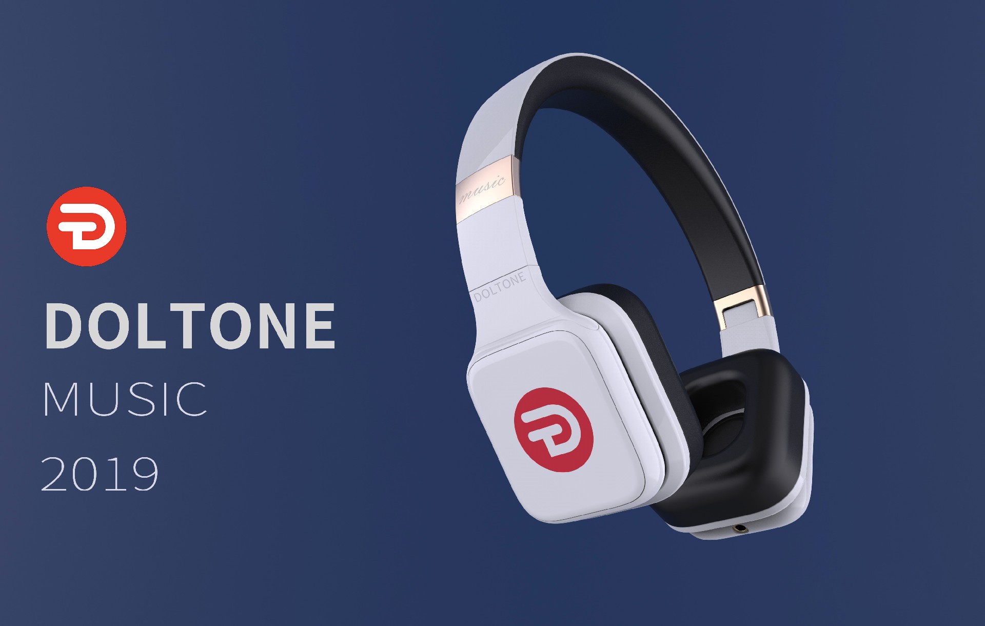 一款非常漂亮的國外無線藍(lán)牙耳機(jī)產(chǎn)品外觀設(shè)計(jì)